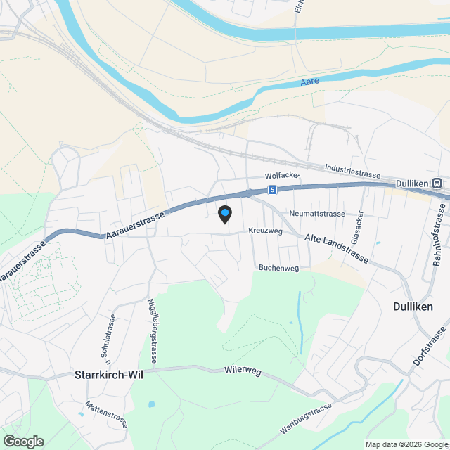 Dulliken Dullirain - Haus D, 5.5-Zi-Whg, 1. OG - Karte
