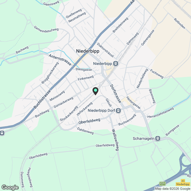 MFH 2.5 Zimmerwohnung im 1. OG links Hofackerweg 30 28.11 - Karte