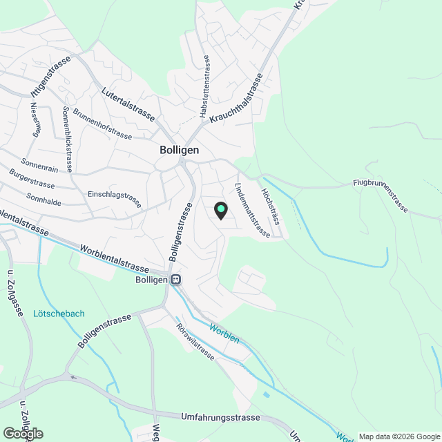 Ruhig, modern, nah bei Bern  3.5-Zimmer zum Wohlfühlen - Karte