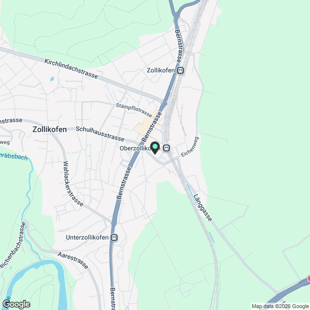 3.5 Zimmerwohnung in Zollikofen - Karte