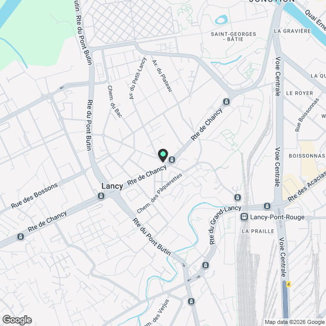 City Pop Geneva – Surville: Modern Living with Flexibility and Comfort - Karte