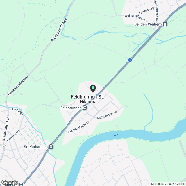 2-Zimmerwohnung Feldbrunnen - Karte