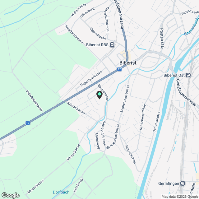 NEUABU 2.5-Zimmer-Gartenwohnung mit Privatgarten - Karte