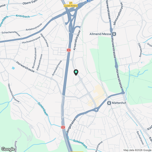 Neubauwohnung im Nidfeld-Quartier – 2.5-Zimmer, ab Oktober - Karte