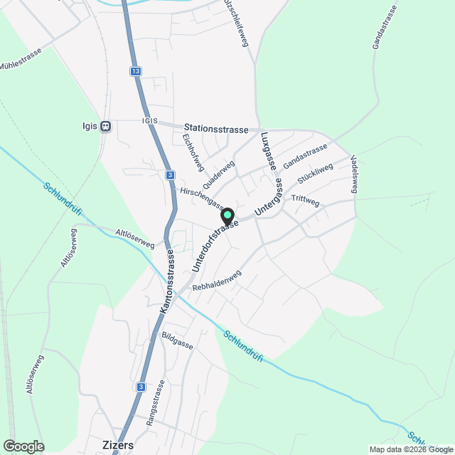 4.5-Zi.-Wohnung 1. OG - Karte