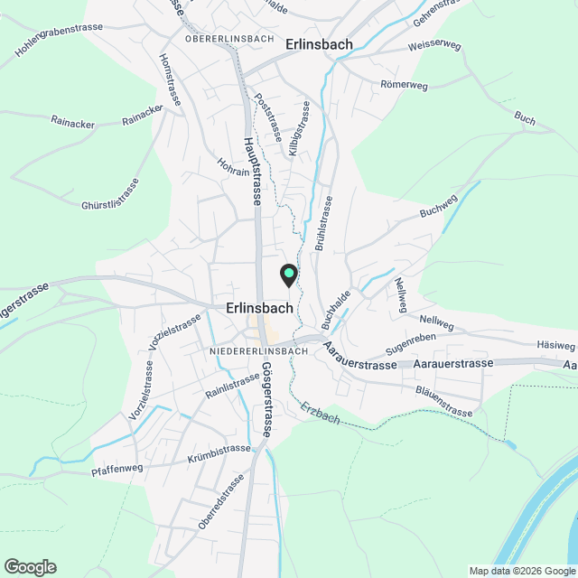 Die letzte Wohnungen  im Herzen von Erlinsbach Bezug 01.11.2026 - Karte