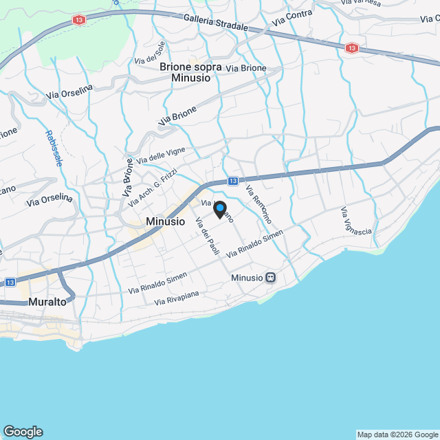 Nuovi appartamenti di 4.5 locali a Minusio - Karte
