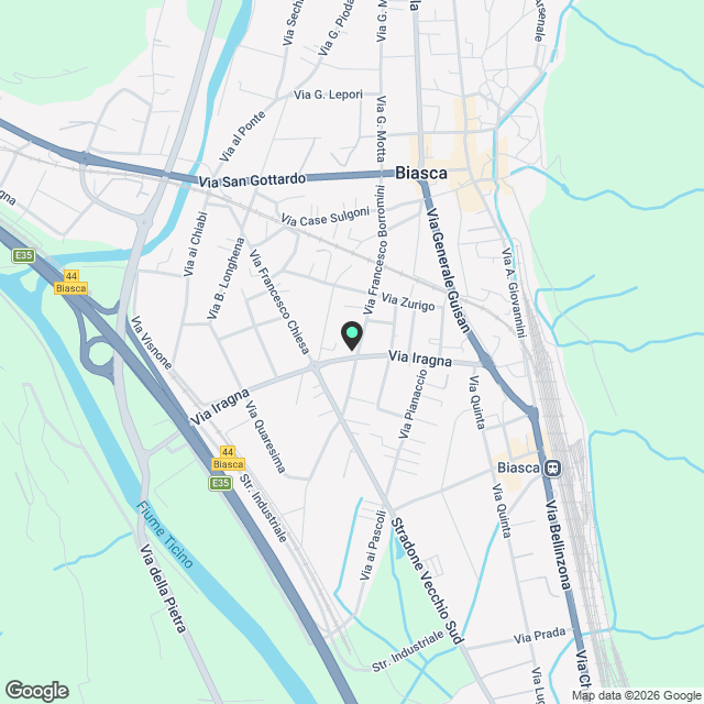 Ich suche einen Nachmieter für 3.5 Zimmer in Biasca - Karte