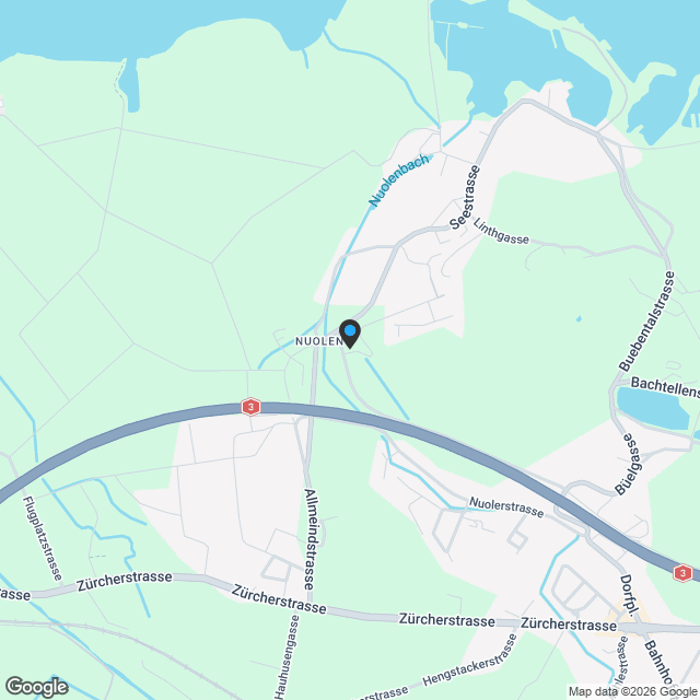 Bauland mit grossem Potential – Nähe Bahnhof, am Grünen mit Weitsicht - Karte