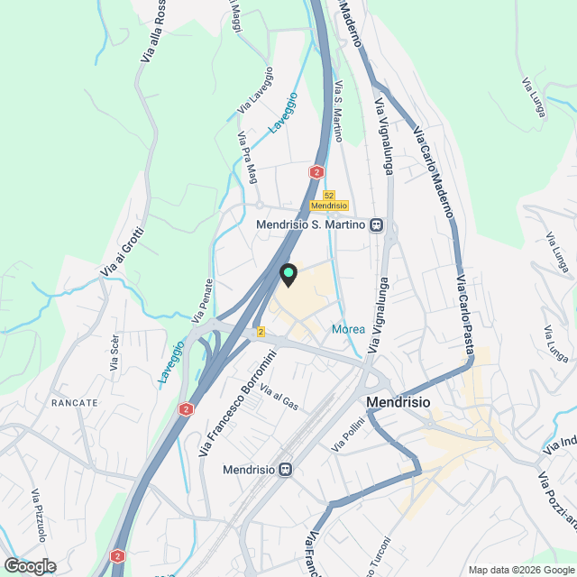 Nuovo appartamento 2.5 locali in affitto a Mendrisio  prima locazione - Karte