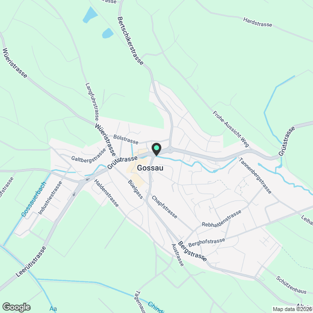 Dachwohnung in Gossau ZH - Karte