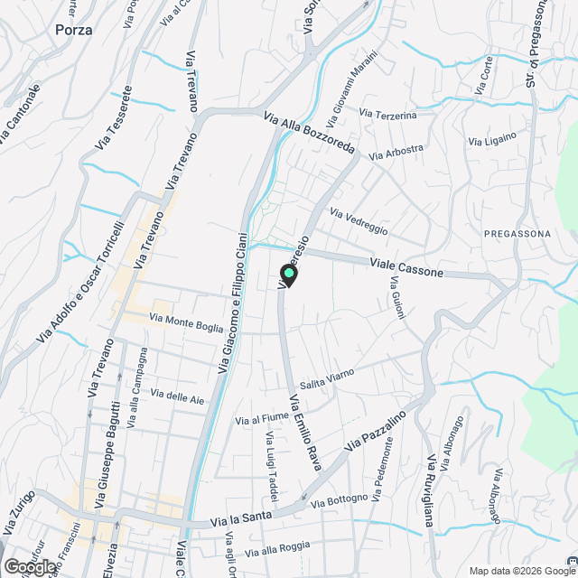 Luminoso appartamento di 2.5 locali a Pregassona - Karte