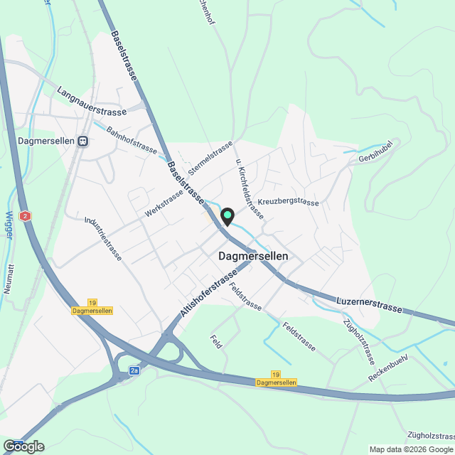 Letzte 3.5-Zimmerwohnungen im Leuepark Dagmersellen - Karte