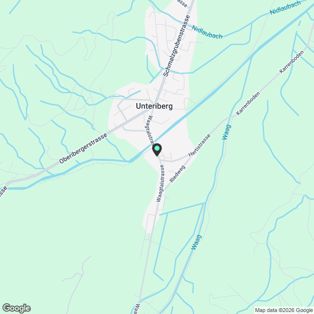 Wohnung in Unteriberg - Karte