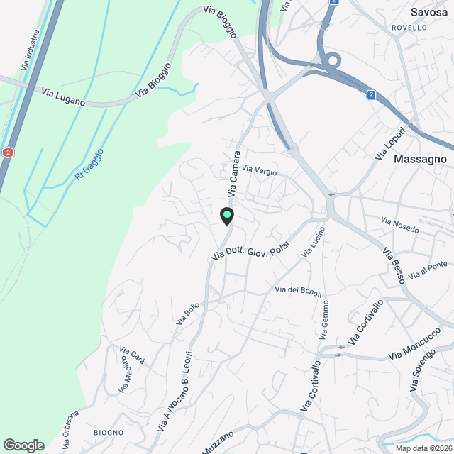 HM 12469 Breganzona 2.5 loc. app. arredato  - Karte