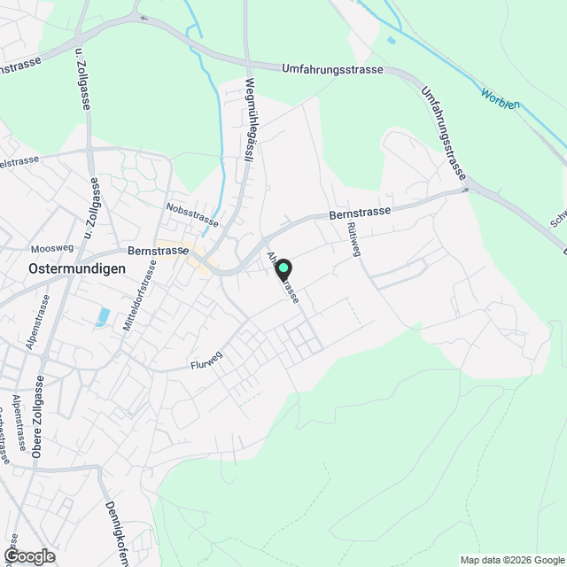 4.5-Zimmerwohnung Attika mit spektakulärer Aussicht - Karte
