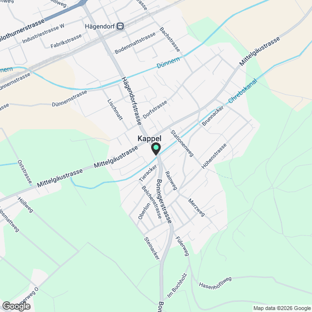 Erstvermietung - Wohnen am Dorfbach - Karte