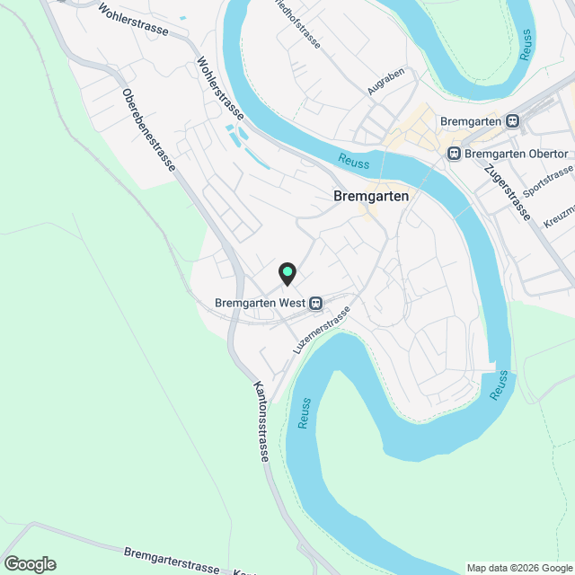 Frisch sanierte Wohlfühloase in Bremgarten! - Karte