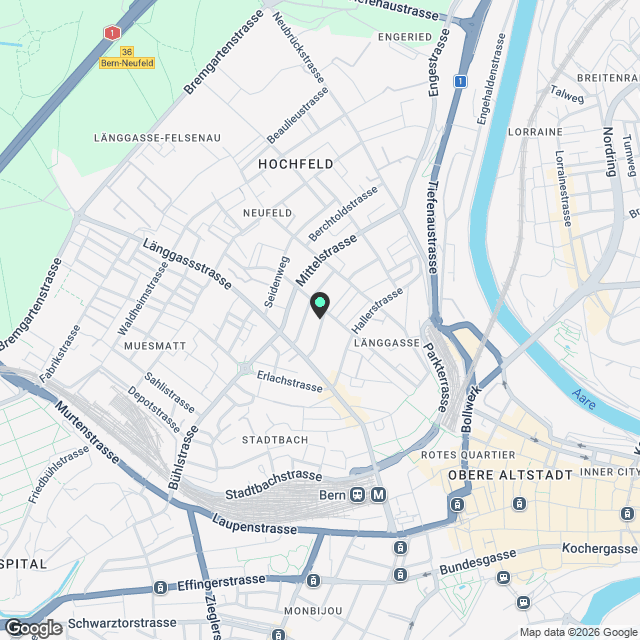 Erstvermietung nach Sanierung in der Länggasse - Karte