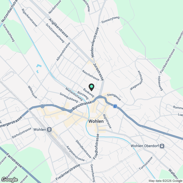Wohnen in Wohlen - Neu und modern - Karte