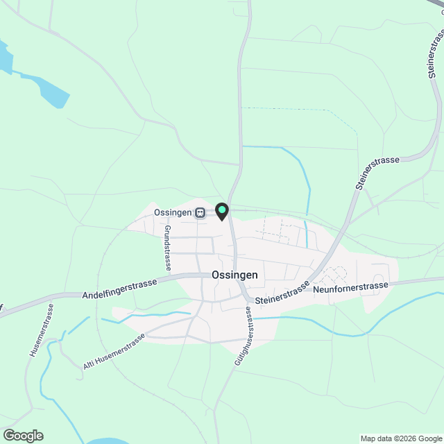 Exklusive 3-5 Zimmer Wohnung in Ossingen - Karte