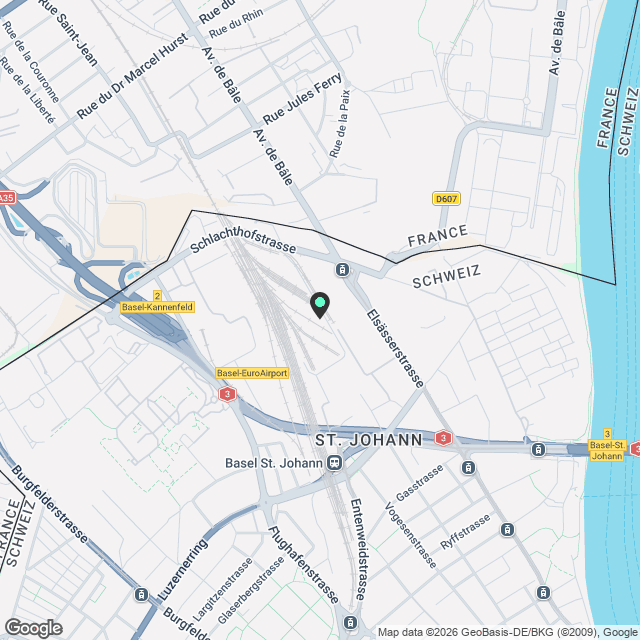 VOLTA - Basel - Karte