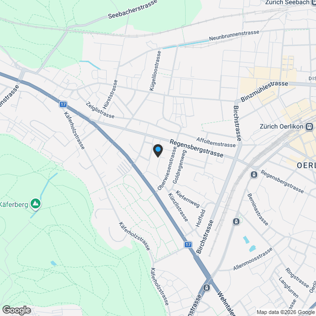 Ruhige 3.5 Zimmer-Gartenwohnung im Grünen - Karte