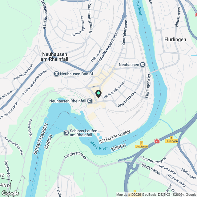 MIETEN OHNE KAUTION - Ihr neues Zuhause in Rheinfallnähe - Karte