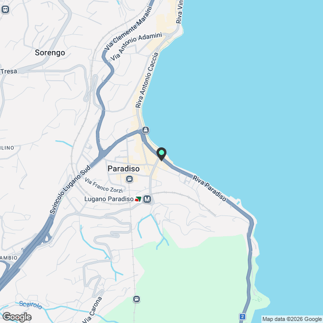 SORENGO - AFFITTASI NUOVO 2.5 LOCALI CON GRANDE TERRAZZA - Karte