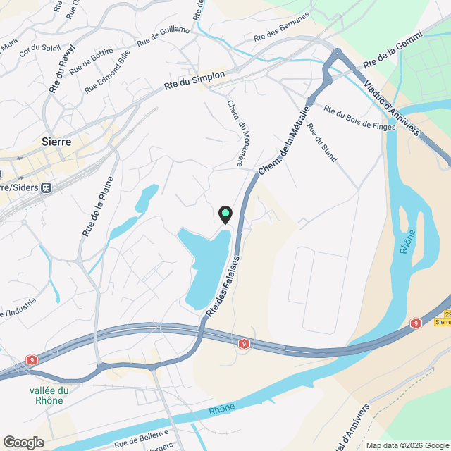Location 2,5 pièces - Karte