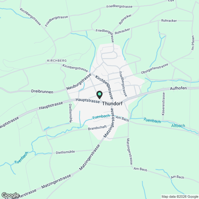Wohnen im Thundorf - Karte