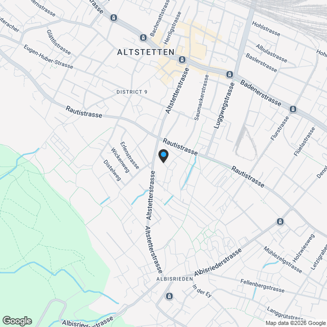 2.5-Zimmer-Wohnung mit atemberaubender Attikaterrasse - Karte