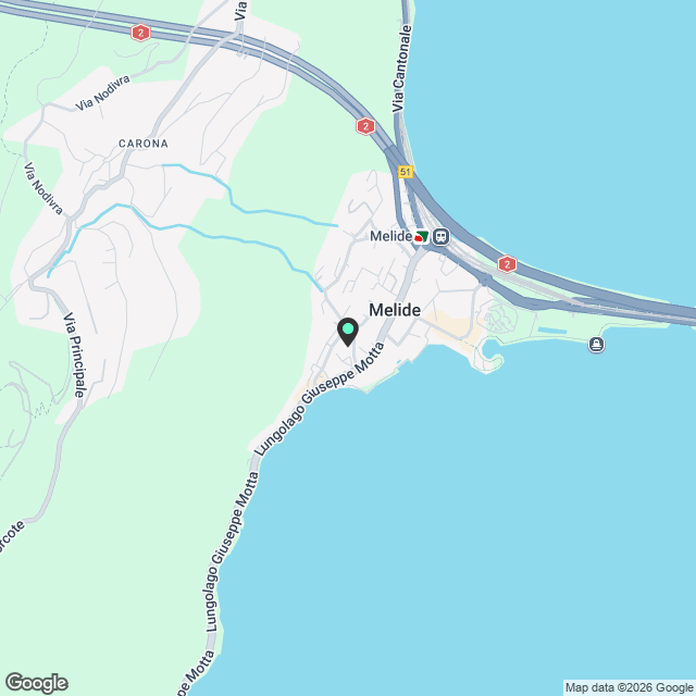 Apartment at the Lake of Lugano - Karte