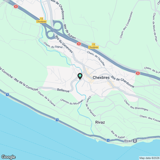 Chexbres - 3.5 pces - Karte