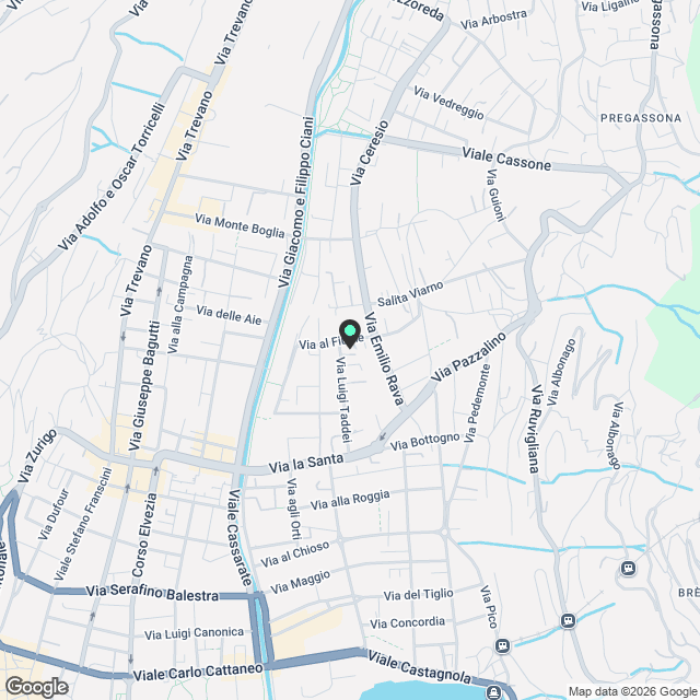 Rif. 2706 Viganello 2.5 locali arredato in locazione - Karte