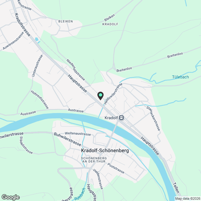 Exklusive 4.5-Zimmer-Neubauwohnung im 3. OG  Kradolf - Karte