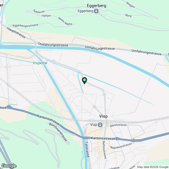2.5 apartment Visp - Karte