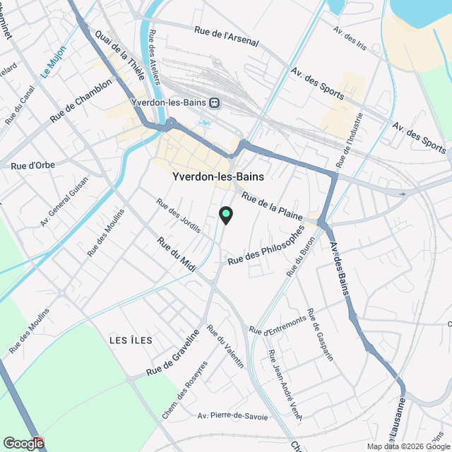 Bel appartement de 2 pièces avec grand jardin - Karte