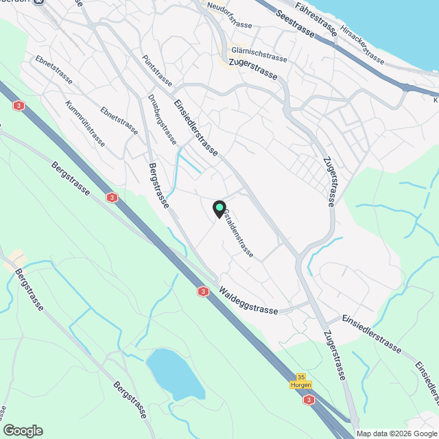 Möblierte 2.5-Zimmer-Wohnung in Horgen Oberdorf – Untermiete für ca. 2 Jahre - Karte