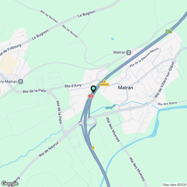 05689 - Appart. 3½ PCES - IMP. CHAMP-RIOND 22 - MATRAN - Karte