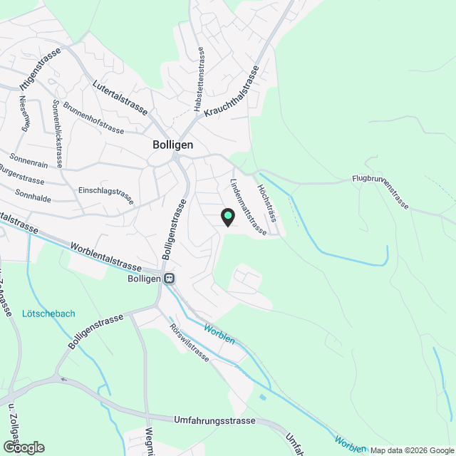 3 ½ Zimmer-Wohnung in Bolligen mieten (ab sofort) - Karte