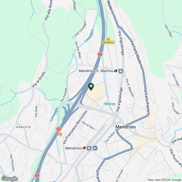 2.5 locali in prima locazione a Mendrisio - Karte