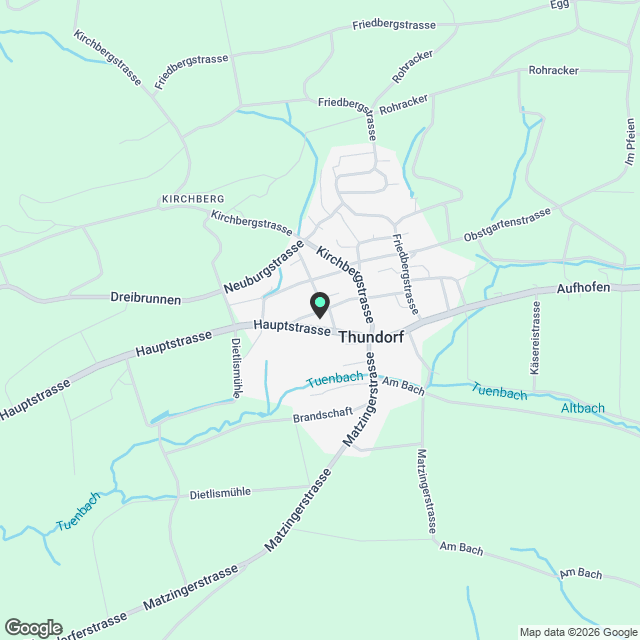 3 ½ Zimmer-Wohnung in Thundorf mieten - Karte