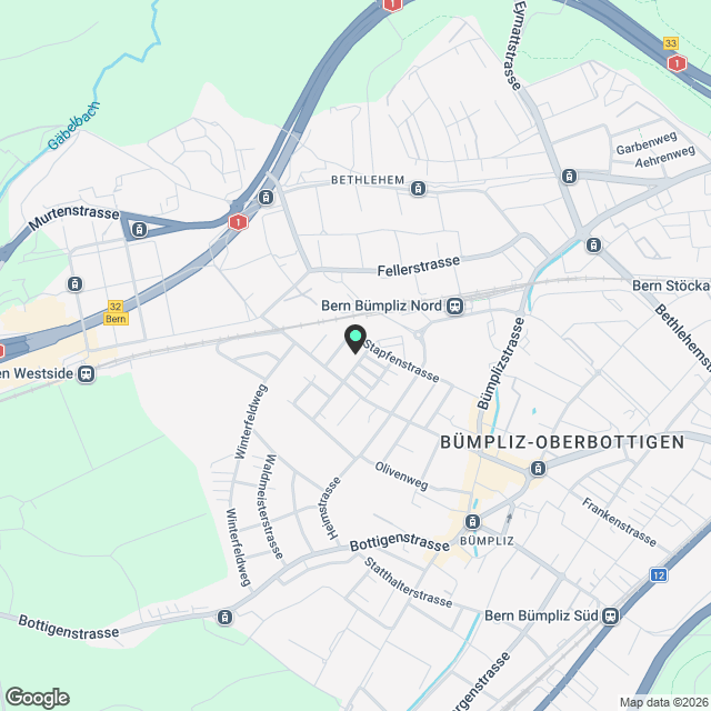 Frisch gesamtsanierte, helle Wohnung mit modernem Wohnkomfort - Karte
