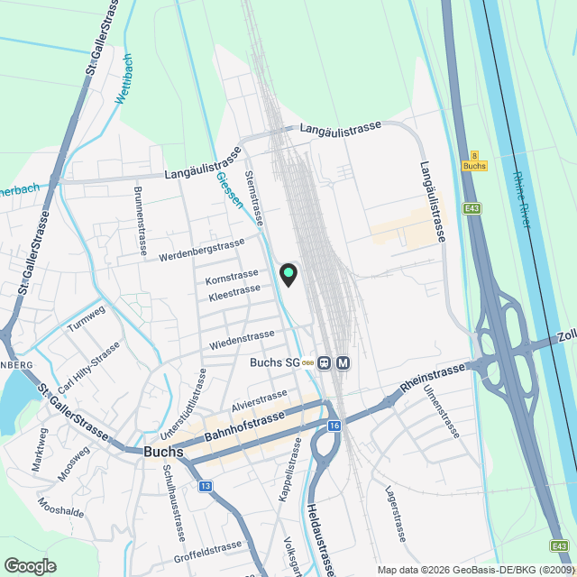 4 1/2-Zimmer-Wohnung - Neubauprojekt "Rheincity" - Karte