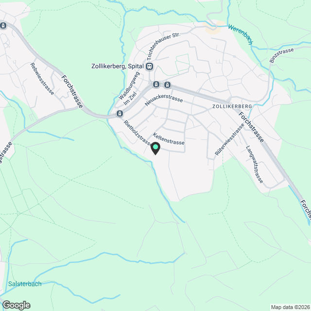 WG-Zimmer in Zollikerberg - Karte