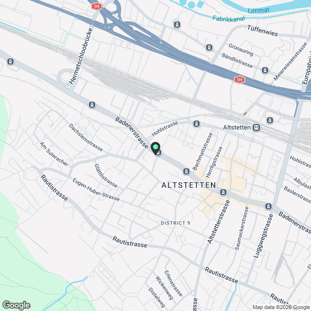 2.5 Zimmer Wohnung per 21.09.2026 zu vermieten - Karte
