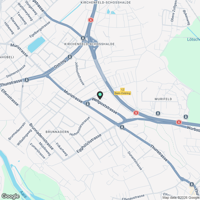 2.5-Zimmerwohnung an zentraler Lage - Karte