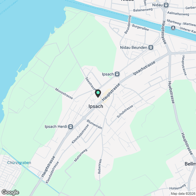 4.5-Zimmer-Wohnung in Ipsach - Karte