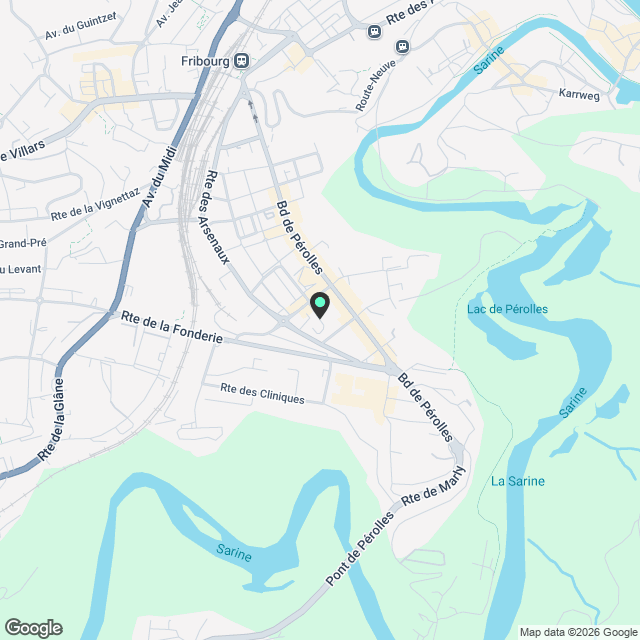 3.5, Appartement neuf (Projet Prisma): Nr. F53, voir vidéo - Karte